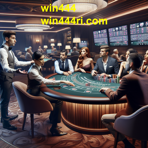 A Emoção do Cassino Ao Vivo no Win444
